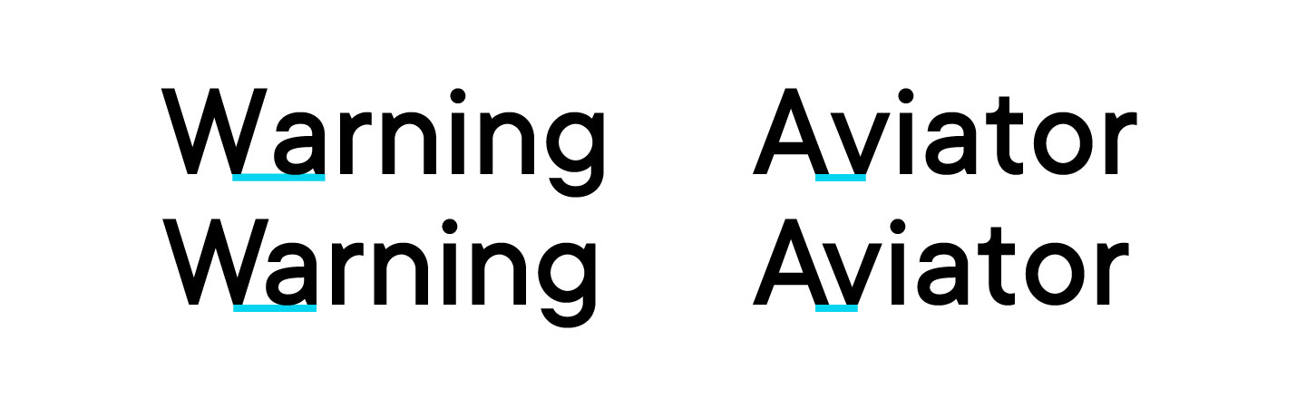 Kerning definition and significance