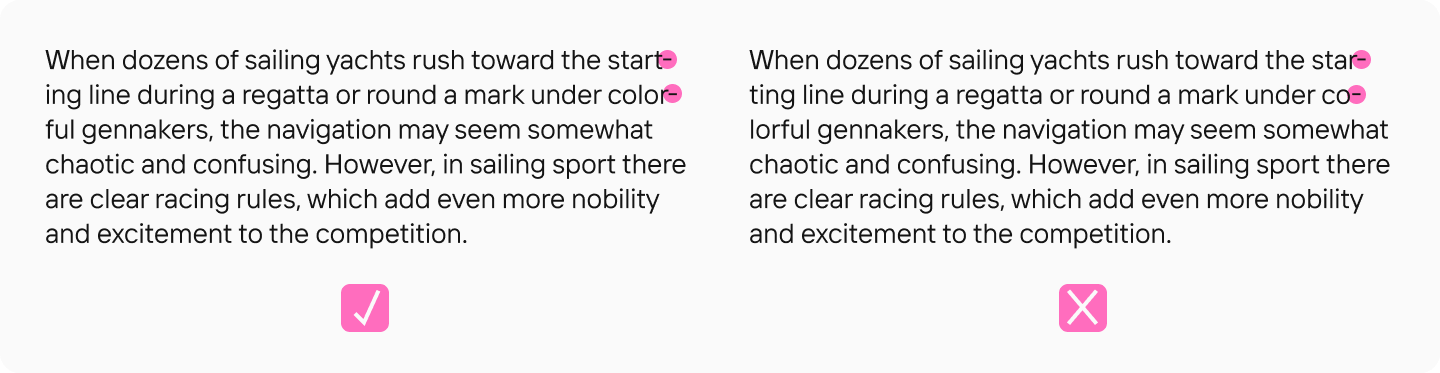 Hyphenation