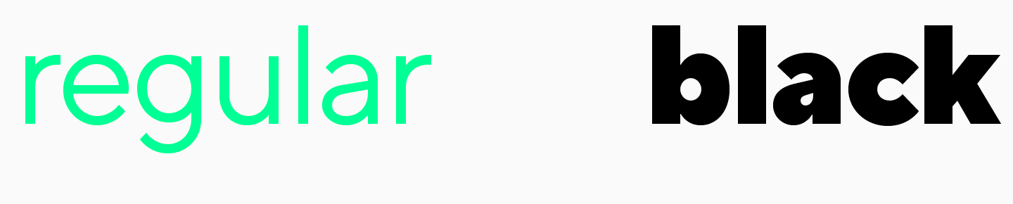 Font properties