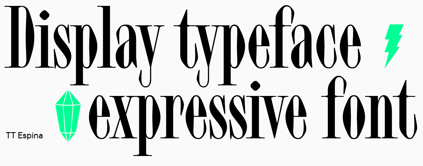 What fonts there are (classification)