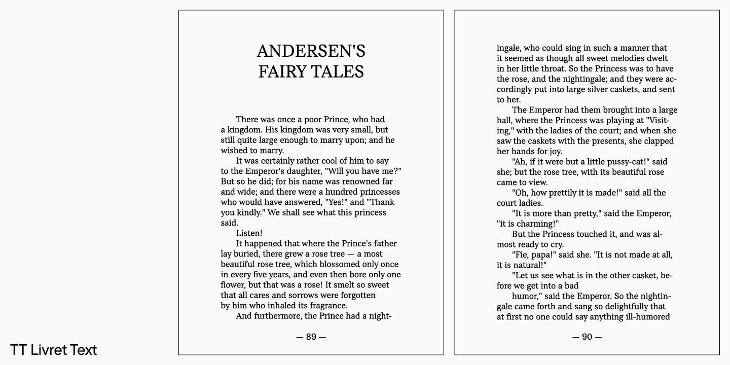 What fonts there are (classification)