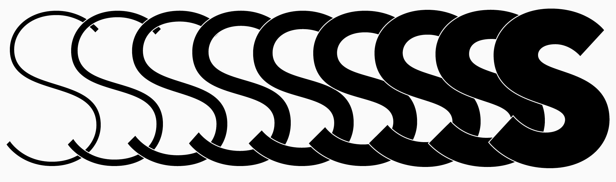 Font styles