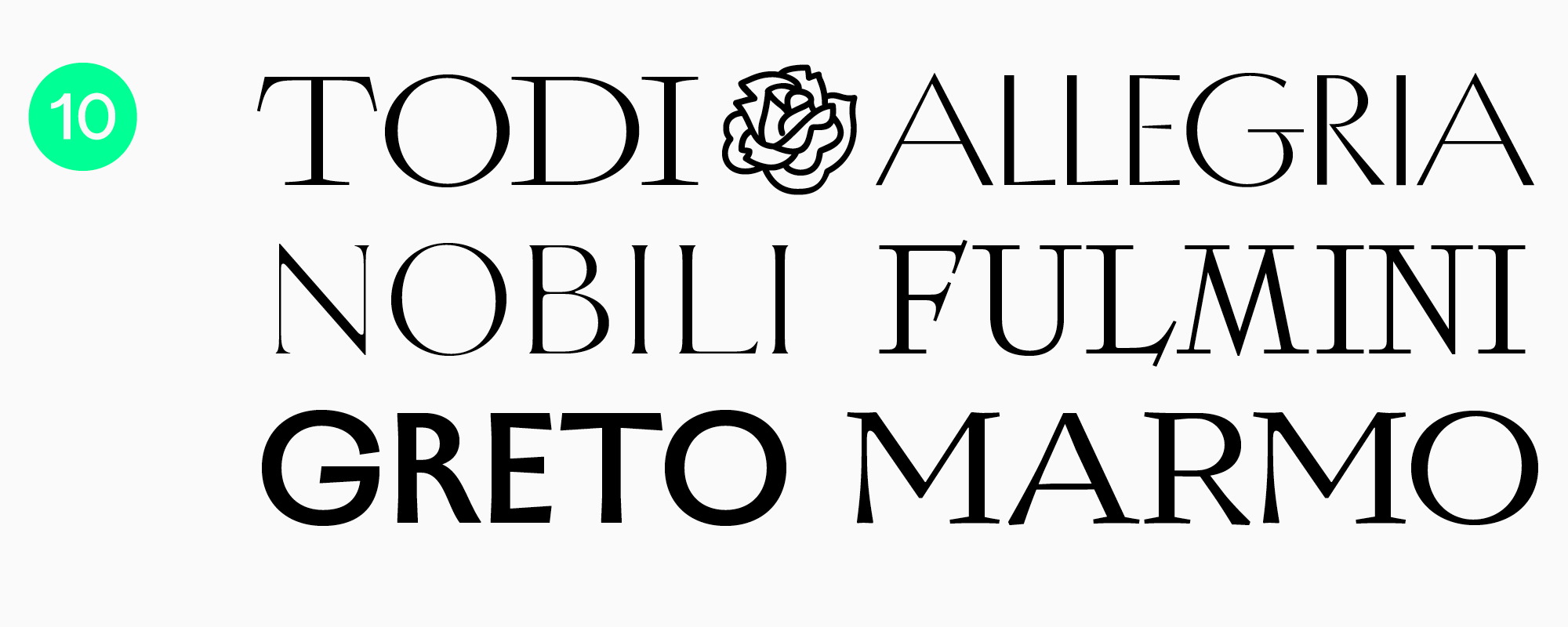 Display serifs