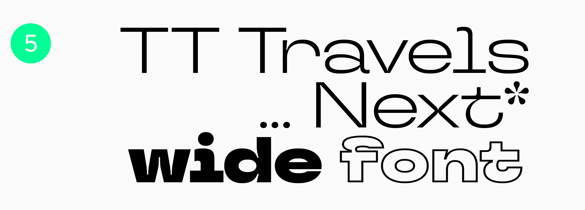 Display sans serifs