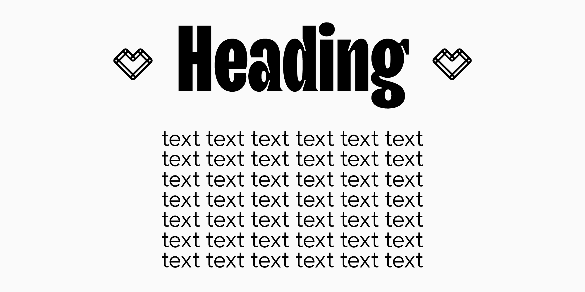What kind of&nbsp;sans serif fonts there are