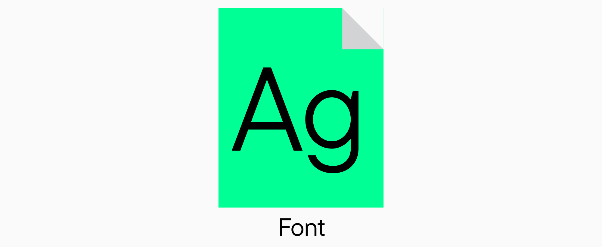 What is a font?