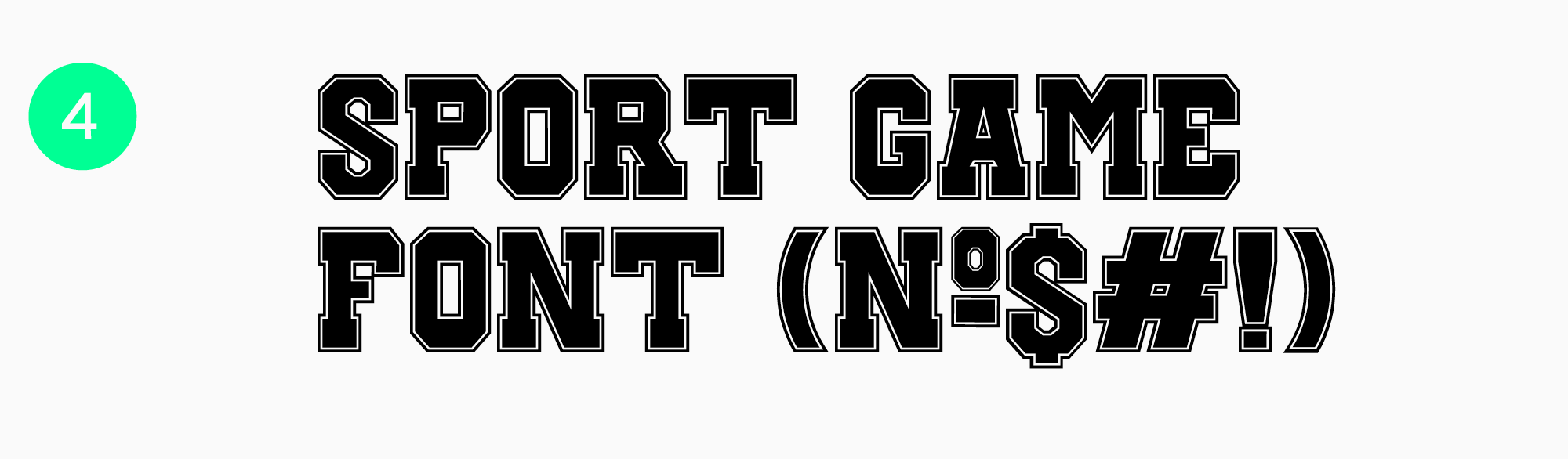 Other studios&rsquo; fonts