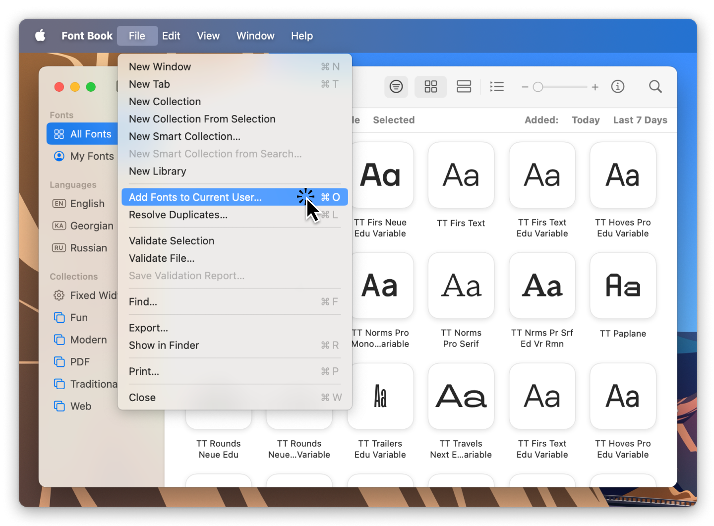 How to&nbsp;install a&nbsp;font on&nbsp;an&nbsp;iOS PC