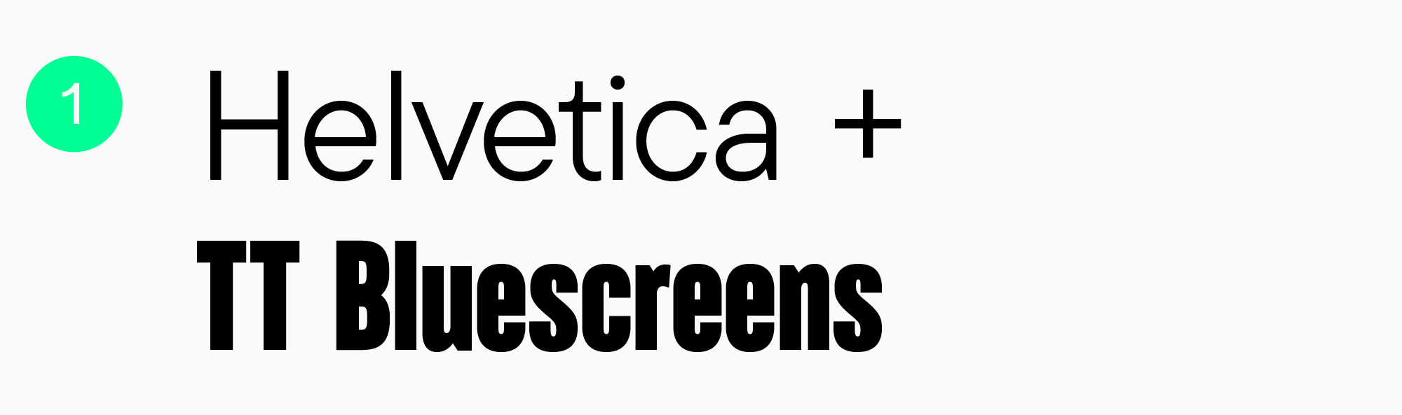 Font pairs for newsletters with a&nbsp;vibrant accent