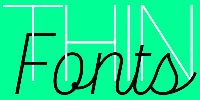 20+ Best Thin Fonts in 2026: Slim and Light Fonts for Your Elegant Design