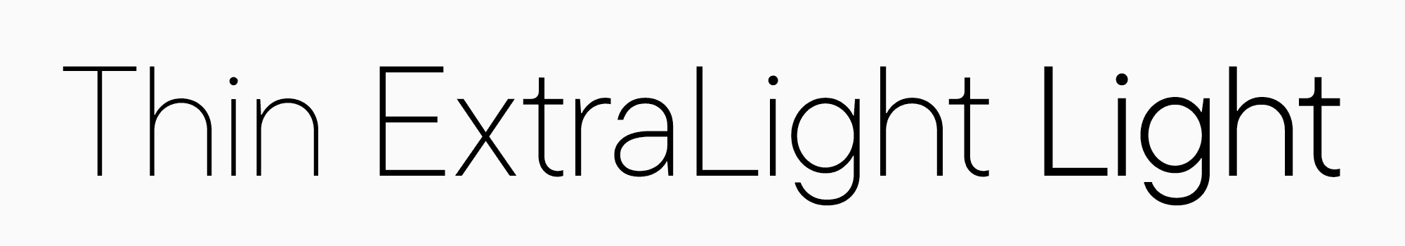 What are thin fonts, and where do&nbsp;you apply them?