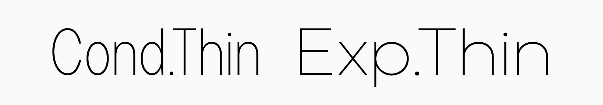 What are thin fonts, and where do&nbsp;you apply them?