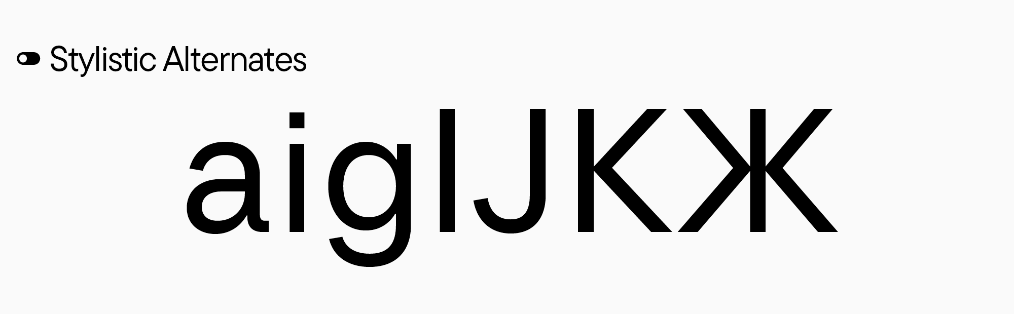 Multiple personalities of&nbsp;one font