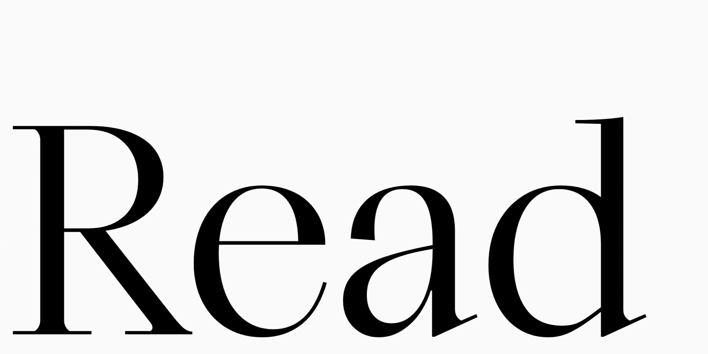 Text typeface
