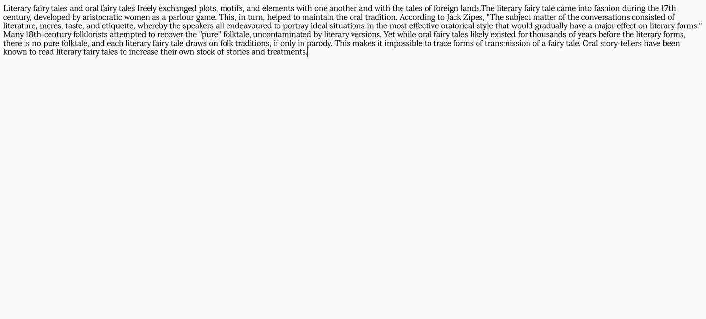 Font size