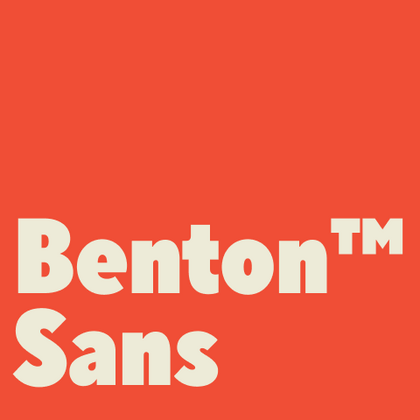 Polices similaires à Benton Sans