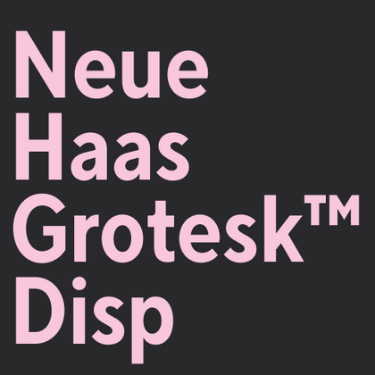 Polices similaires à Neue Haas Grotesk Display