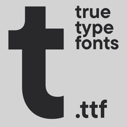 TrueType polices