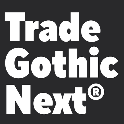 Polices similaires à Trade Gothic Next®