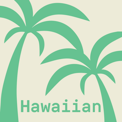 Sélection de polices Hawaïen