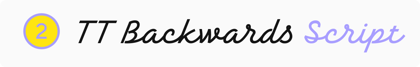 TT&nbsp;Backwards Script