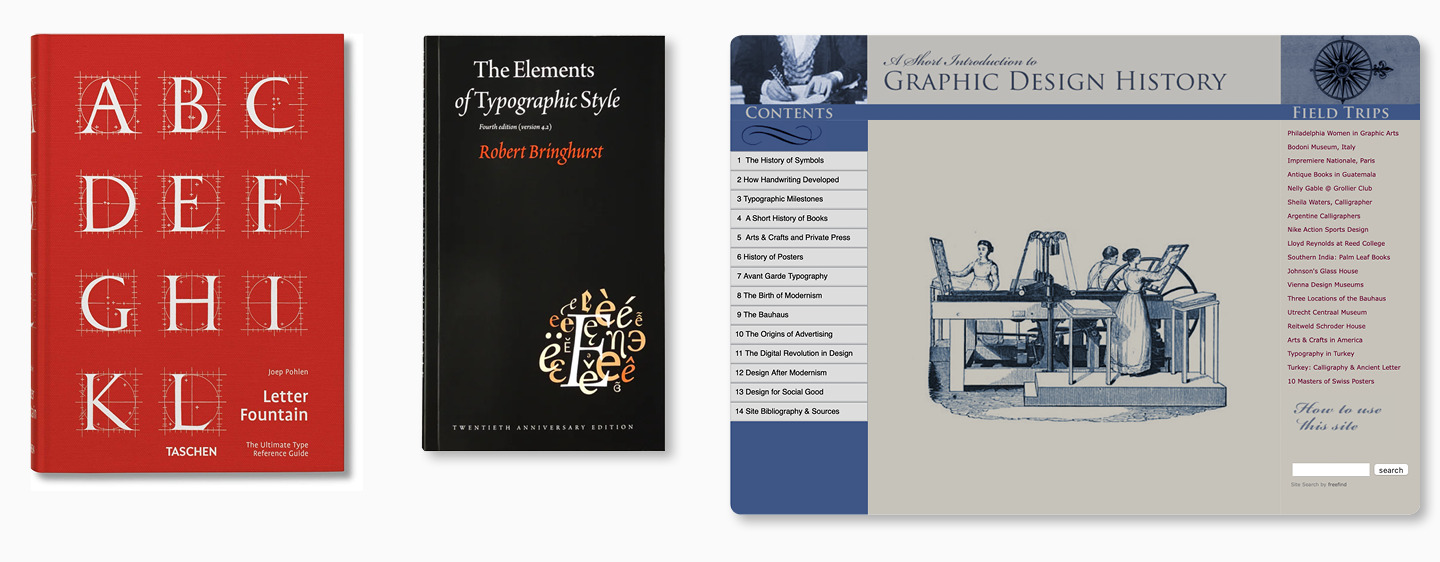 Typeface Categories