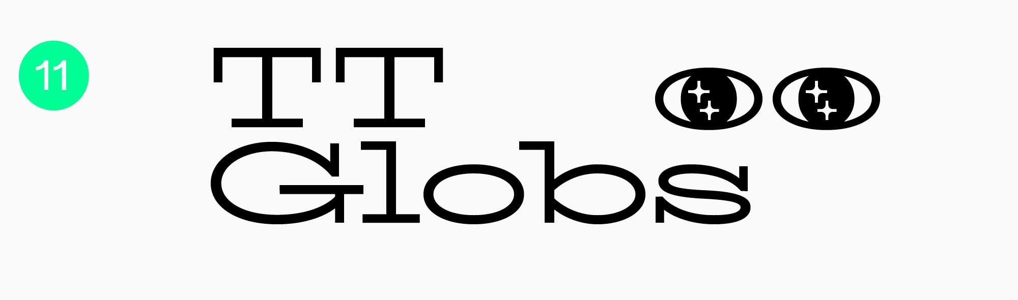 Best slab-serif fonts for logos TT&nbsp;Globs