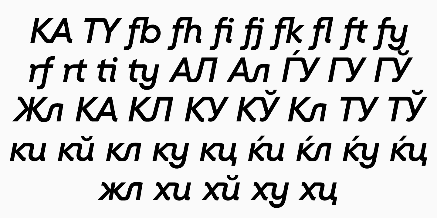 Creating true italics (cursives)