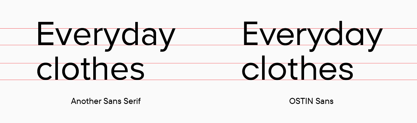 Technical work on the font
