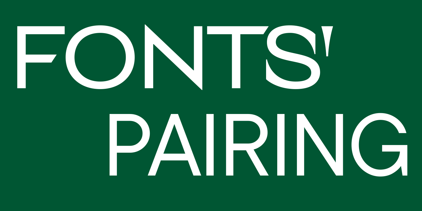 Complementing Each Other: Font Pairs Using TT Norms&reg; Pro and TT Norms&reg; Pro Serif as an Example