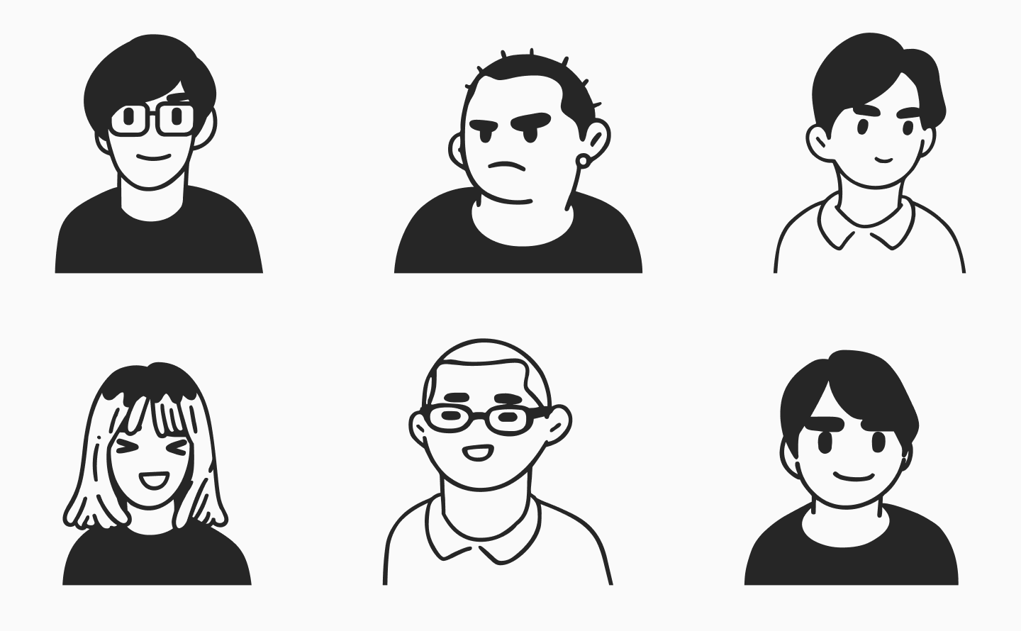 Portrait Icons and the Logo