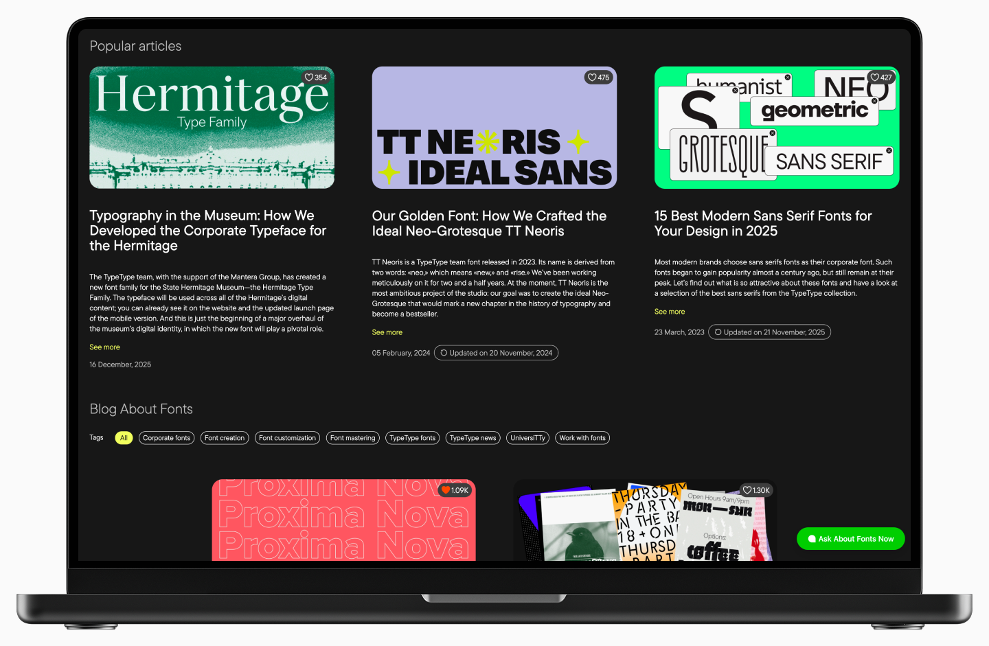 New Articles on the TypeType Blog