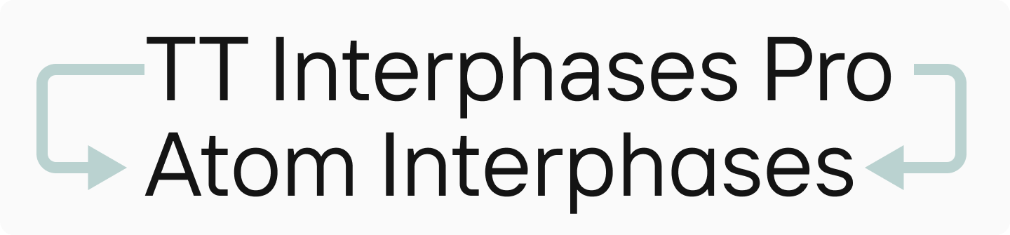 Atom Interphases: Customizing a&nbsp;Font for Atom
