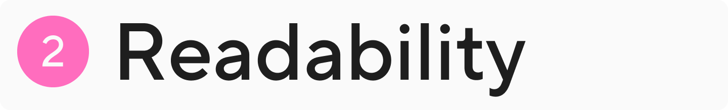 Readability