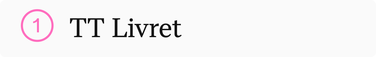 TT&nbsp;Livret