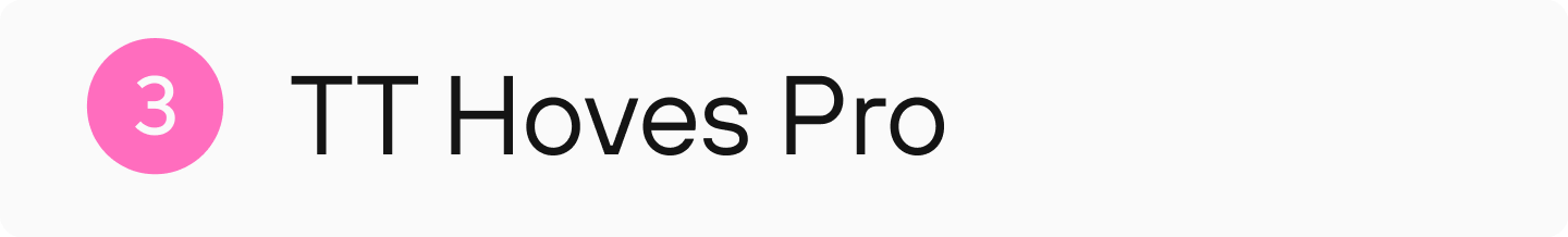 TT&nbsp;Hoves Pro
