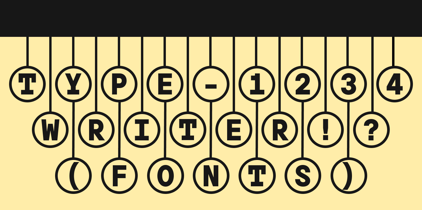 Typewriter Fonts: From Retro Mechanics to Digital Classics