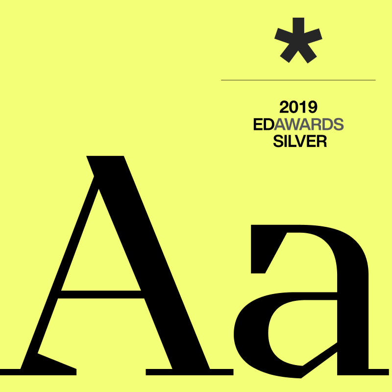 European Design Awards 2019, argent