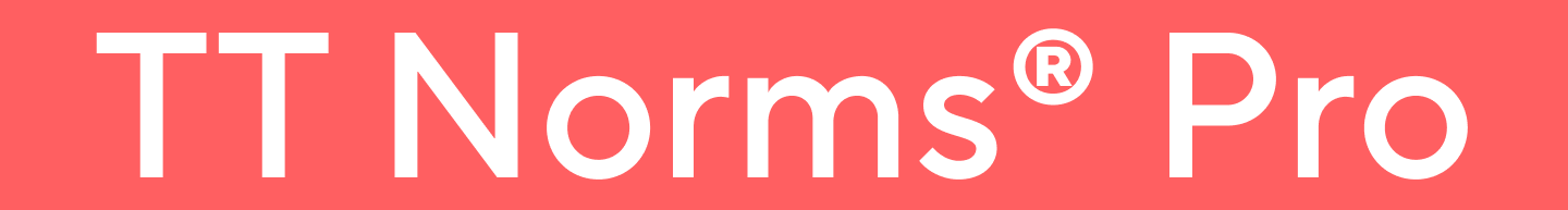 TT&nbsp;Norms&reg; Pro