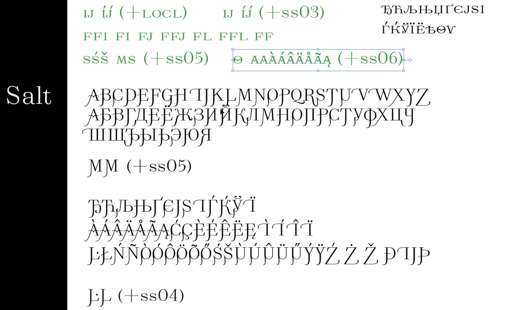 15. Schriftarten-Test