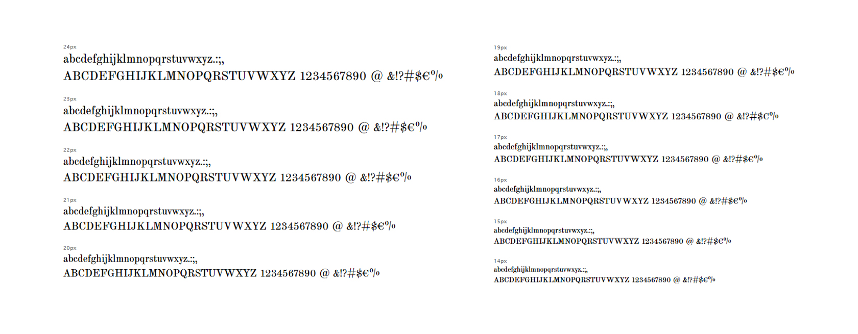 15. Schriftarten-Test