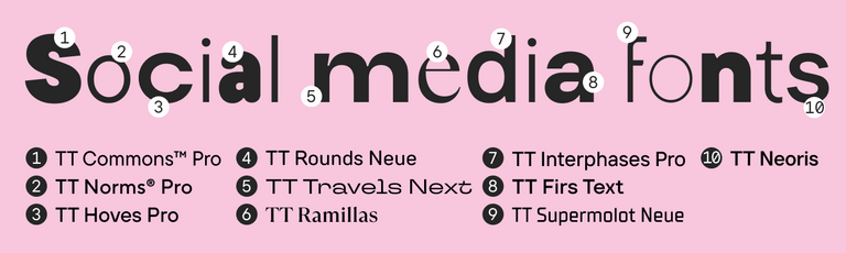 10 Best Fonts for Social Media Posts, Stories, and Graphics | TypeType®