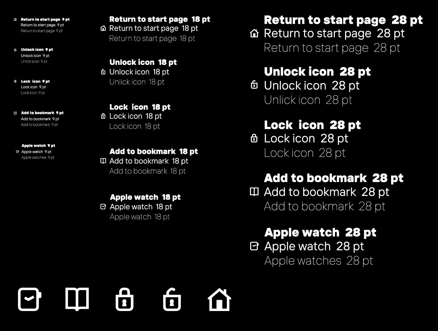 Schritt 4&nbsp;&mdash; Erstellung der Icons