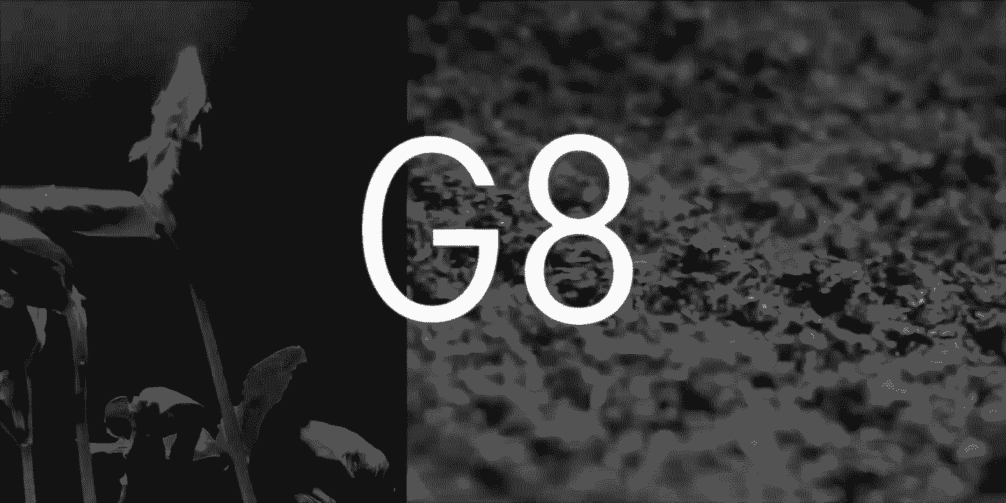 Расти и делись: создание шрифта для фестиваля G8