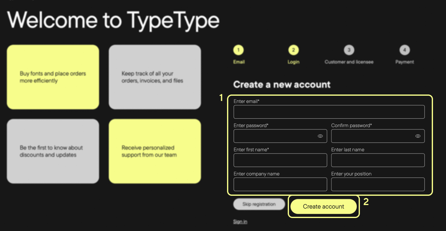 So kaufen Sie Schriftarten online