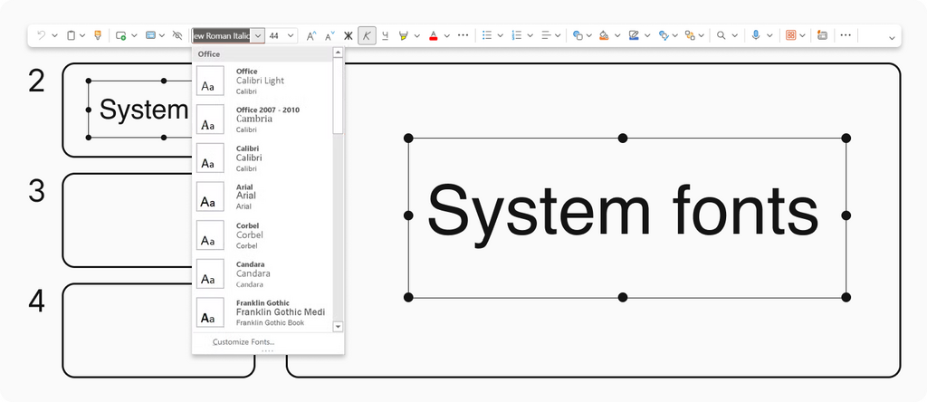 10 Best Fonts for PowerPoint Presentation in 2025 | TypeType®