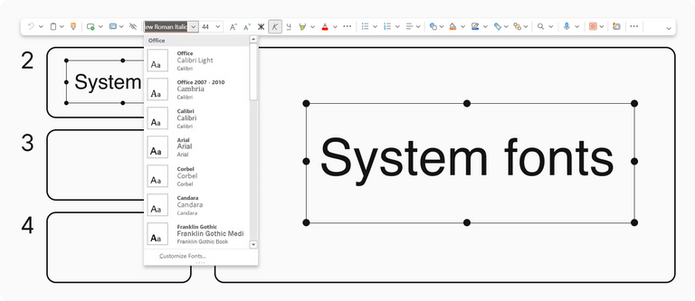 10 Best Fonts for PowerPoint Presentation in 2025 | TypeType®