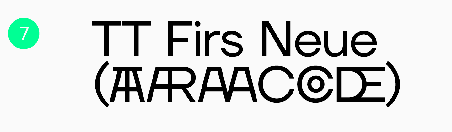 Typische Schriften in&nbsp;Zeitschriften verschiedener Themenbereiche