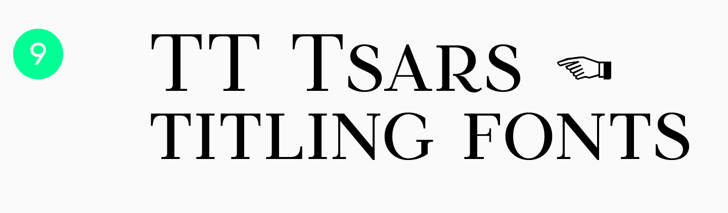 Typische Schriften in&nbsp;Zeitschriften verschiedener Themenbereiche