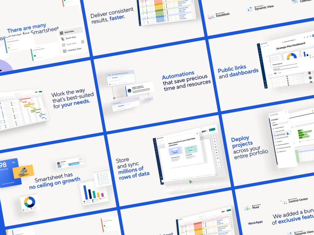 Smartsheet - branding font design | TypeType®